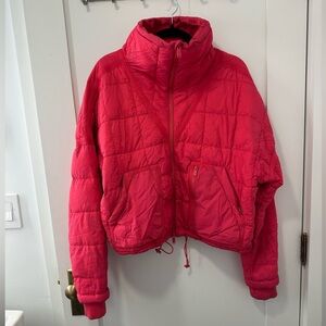 Free People Movement Pink Puffer